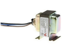24 VAC Primary 12/24 VAC Secondary Center Tap Control Transformer with Inherent Protection, Foot, 20 VA