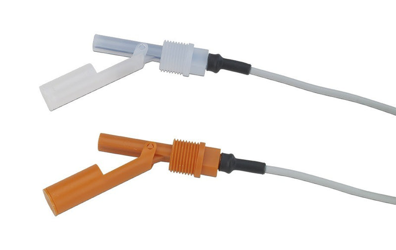 2282-P-6CB Guided Float Level Switch 2282, Reed contact, cable, / PP/PVDF