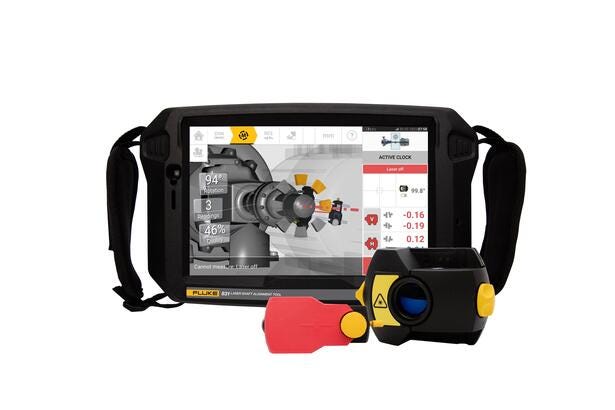 Fluke 831 Herramienta de alineación de ejes por láser