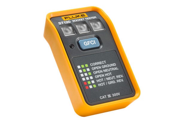 Fluke ST120 Comprobador de tomas de corriente