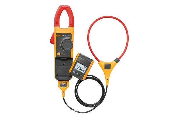Fluke 381 Pinza amperimétrica de CA/CC de verdadero valor eficaz con pantalla extraíble y tecnología iFlex