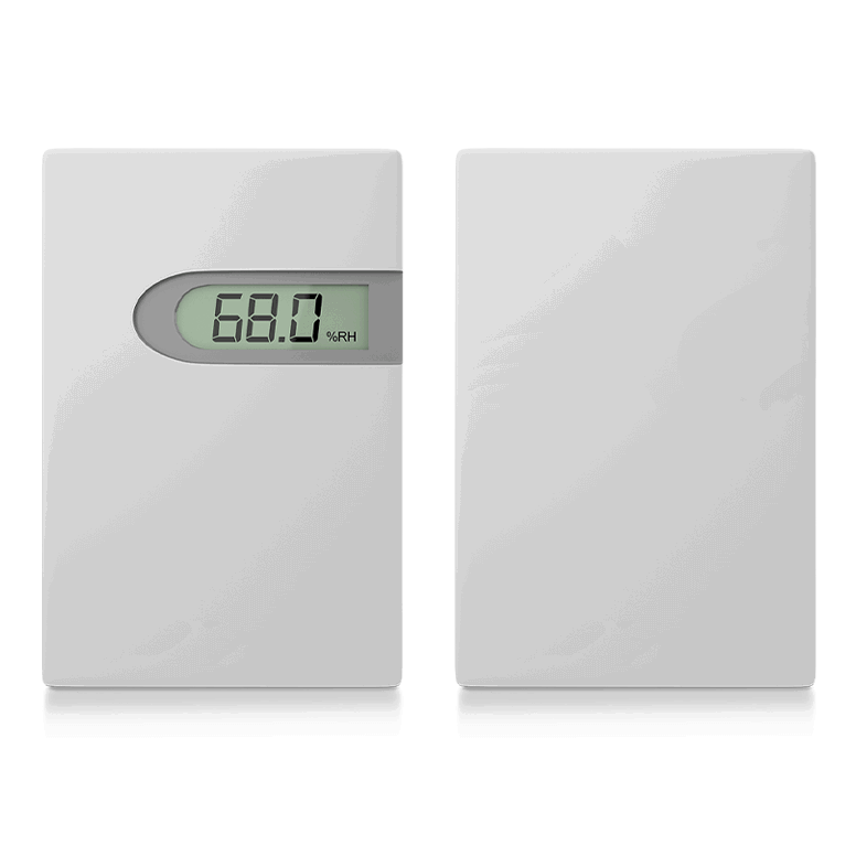 Relative Humidity, ± 2% Accuracy, Room Mount, RH & Temperature Output: 4-20mA, Custom Span, With Display Celsius