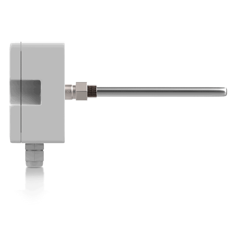 Temperature, Immersion, 10K-3 Thermistor, 1/2" NPT 304 Stainless Steel Well, Custom Probe, IP65