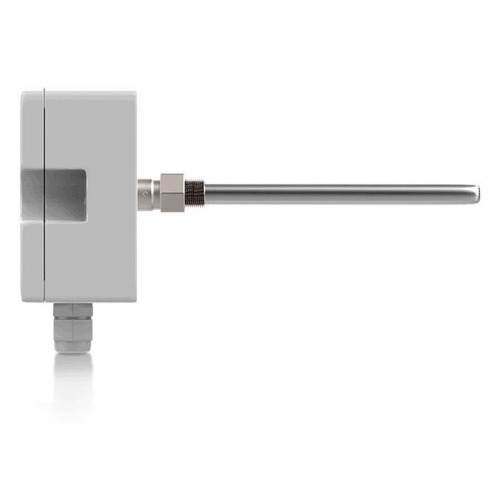 Temperature, Immersion, 10K-2 Thermistor, 1/2" NPT 304 Stainless Steel Well, 6" (152.4mm) Insertion, IP65