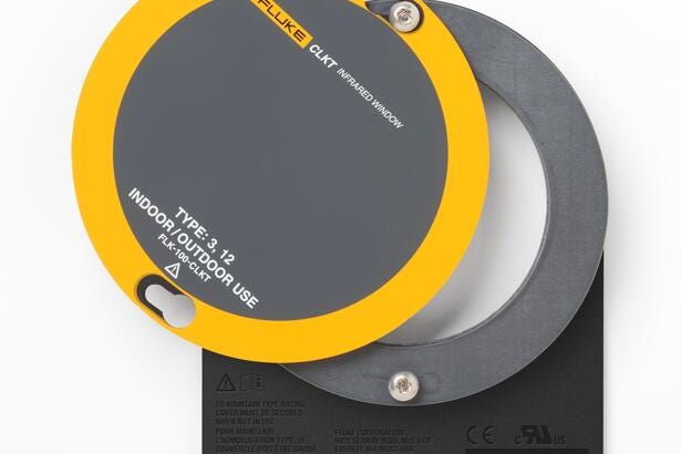 Fluke FLK-100-CLKT Ventana infrarroja para aplicaciones de exteriores e interiores