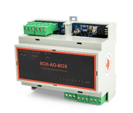 8 Channel Analog Output Module, For Use With Q-Controller