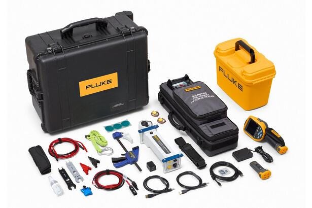 Fluke SOL-TI-27HZ-KIT PVA-1500HE2 I-V Curve Tracer Thermography Kit