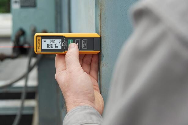 Fluke 417D Medidor láser de distancia 40m