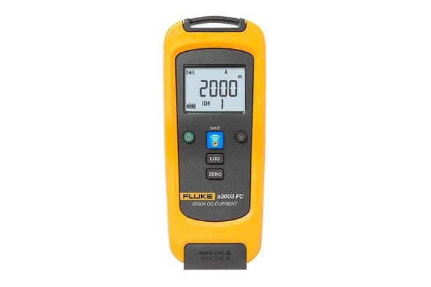 Fluke FLK-a3003 FC Medidor inalámbrico de pinza amperimétrica de 2.000 A CC