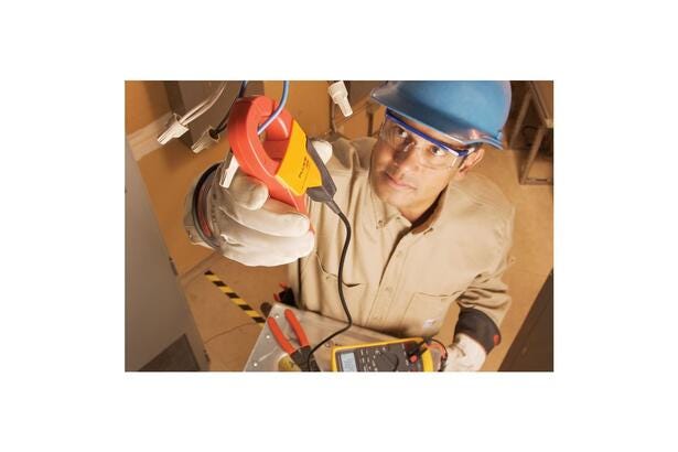 Fluke i400 Pinza amperimétrica de CA 400A, 1mA/A