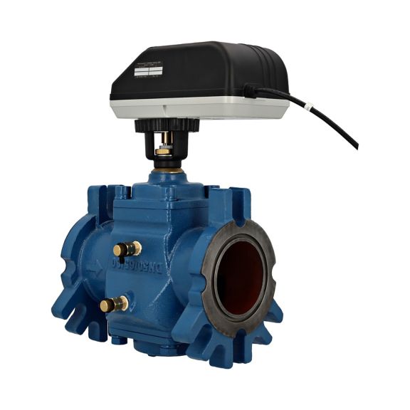 Modulating Flange Pressure Regulated Control Valve 2-1/2 And 3 In. 39 -112 Gpm (Includesmbp6U6Sh/U Actuator) Adjustabl