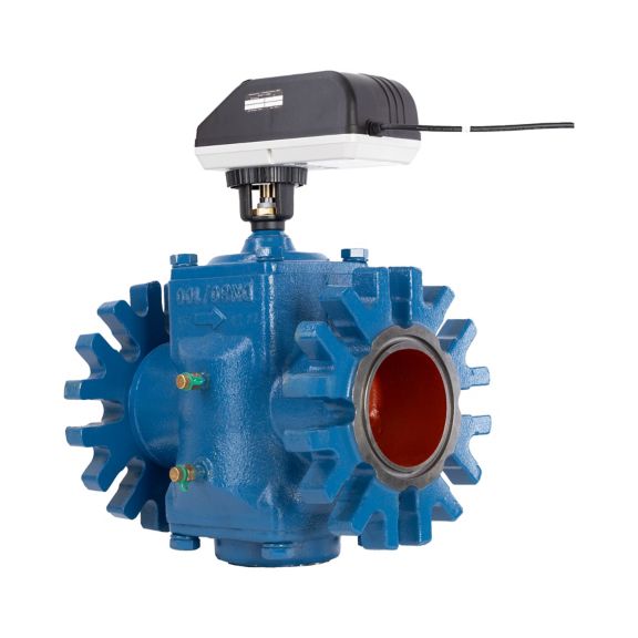 Modulating Flange Pressure Regulated Control Valve 3 And 4 In. 55-147 Gpm (Includesmbp6U6Sh/U Actuator) Adjustable, Bi
