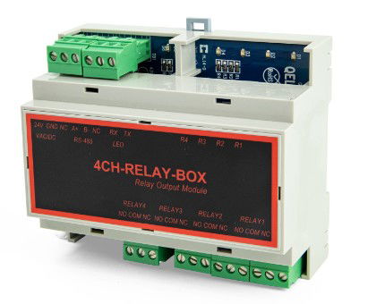 4 Channel Relay Output Module, For Use With Q-Controller