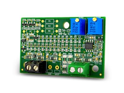 Transmitter w/ 1,000 Ohm RTD, Board Only, 2-10VDC Output