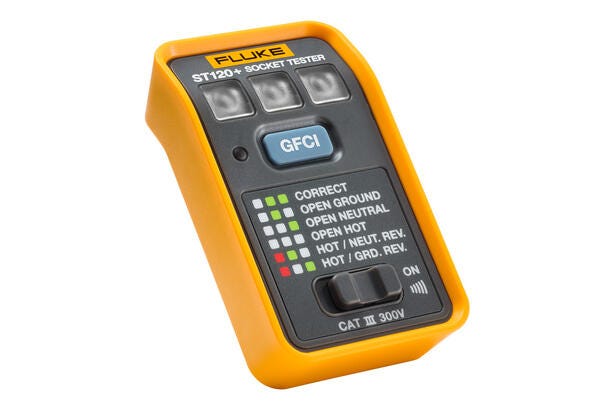 Fluke ST120+ Comprobador de tomas de corriente con señal acústica