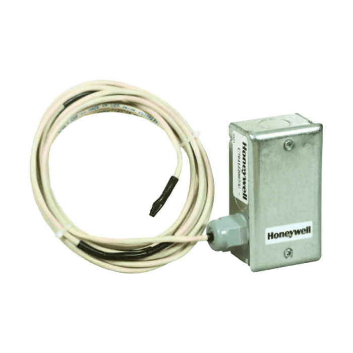 12' Duct Averaging Sensor W/ Wiring Enclosure, 10K Ohm Ntc Type II 10K Ohm Ntc Type II Outdoor Temperature Sensor, Ope