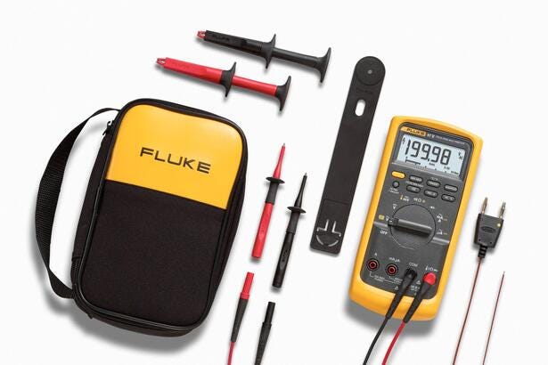 Fluke 87V/E2 Kit Kit combinado para electricistas industriales