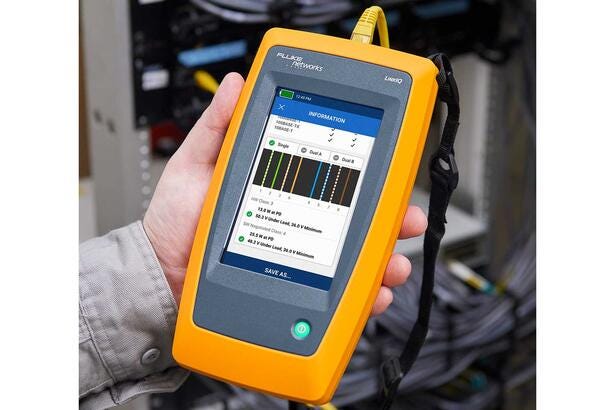 Fluke LIQ-100 Comprobador de cableado y red LinkIQ de Fluke Networks