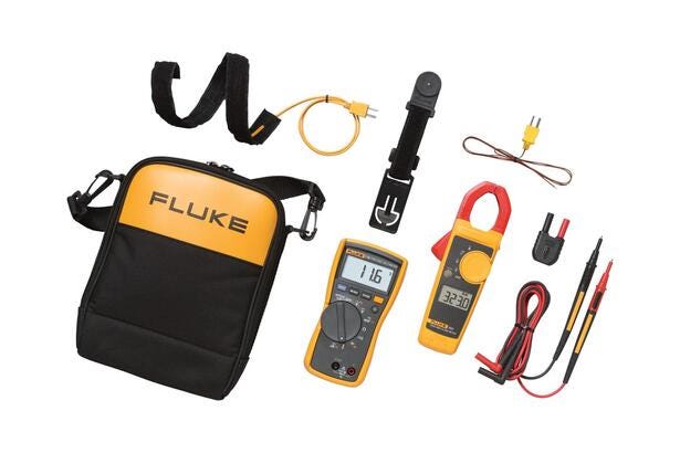 Fluke 116/323 Kit combinado - Incluye multímetro y pinza amperimétrica