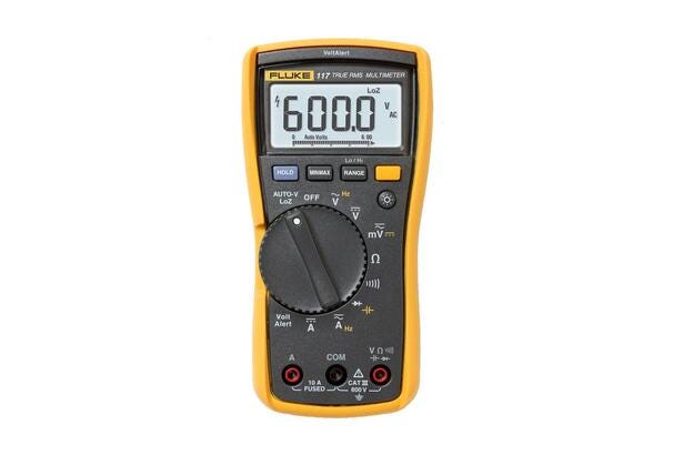 Fluke 117-PRV240 Kit Multímetro Fluke 117 con detector de voltaje sin contacto y Probador de Instrumentos Fluke PRV240