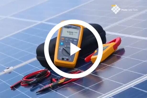 Fluke 283FC/PV Multímetro digital solar y pinza amperimétrica inalámbrica