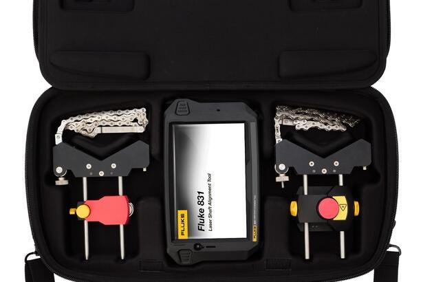 Fluke 831 Herramienta de alineación de ejes por láser