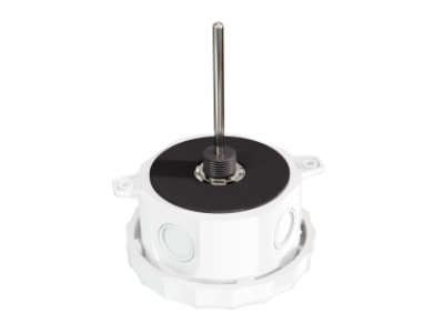 10,000 Ohm Thermistor (Type III), Duct, 18", Euro Enclosure, NIST Cert