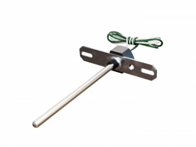 100,000 Ohm Thermistor, Duct, Without Box, 6"