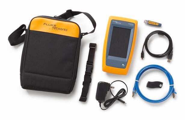 Fluke LIQ-DUO Comprobador de cableado, red y Wi-Fi LinkIQ de Fluke Networks