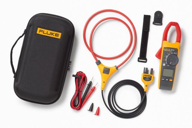 Fluke 376FC-IFLEX36 Pinza amperimétrica de verdadero valor eficaz de CA/CC