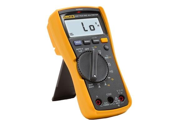 Fluke 117 Multímetro digital para electricistas con detector de voltaje sin contacto