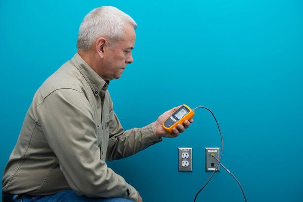 Fluke MS-POE Verificador de cableado MicroScanner PoE de Fluke Networks