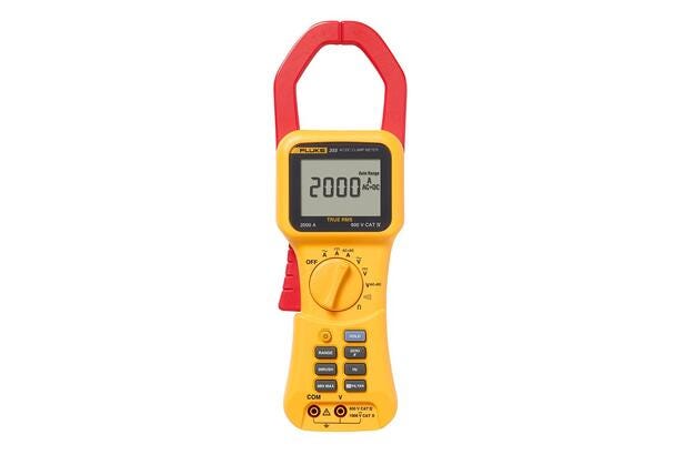 Fluke 355 Pinza amperimétrica de verdadero valor eficaz de 2000 A