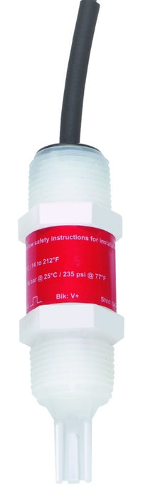 3-2350-3 Type 2350 Temperature Sensor, Process Connection: Thread, Process Connection Size: 19 mm NPT, Communication Interface: 4-20 mA, Cable Length: 4.6m (15 ft.)