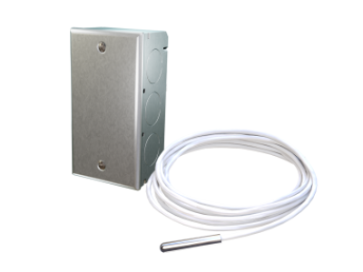 100 Ohm RTD, 2" Freezer Probe 316SS, Galvanized Enclosure, 30'