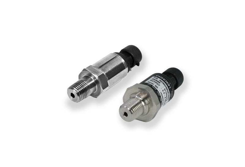 Gage Pressure Transducer, 0-15.00 psig, 4-20 mA Output, 1/4" Female NPT, Packard Connector, Harnesses Available Separate