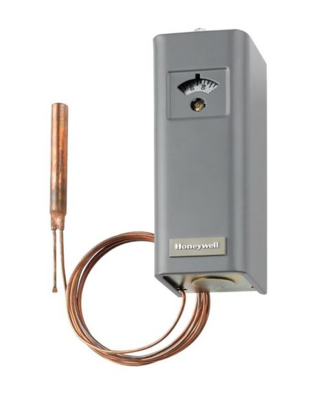 Return Air Temperature Controller(Industrial Live Volt Thermostat),-30F To 110F, Tin Plated Element French Teflon Insu