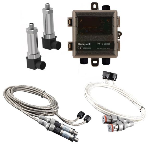 Wet Press Sens 0-75/150/250 Psid 9Ft Cbl Relief Valve. Mounting Bracket Included And Teflon Insulated Wiring Cables. R