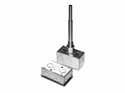 Transmitter w/ 100 Ohm RTD, High Temperature Immersion, Machined Well, 2.5", Galvanized Enclosure, 2-10VDC Output