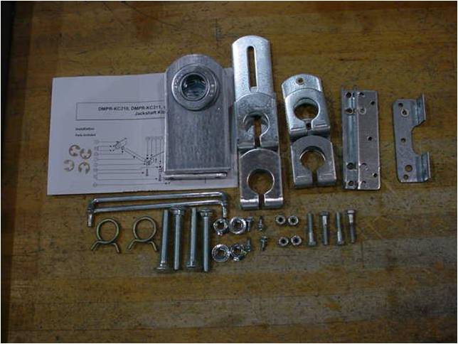 Control Damper, Accessory, Two Panel Jackshaft Kit, 10 ft.