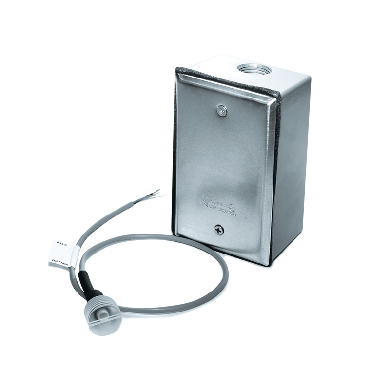 Light Level Transmitter, 1/2" NPT Process Thread, 18" Lead Length, Measurement Range - 0..100 Foot-Candles, 4..20 mA Out
