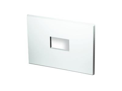 Plastic Mounting Plate, White Aries (R2)