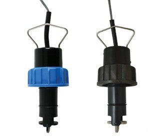 3-2536-U0 Type 2536 Rotor-X, Standard / Mount / Paddlewheel, Body: PVC-U, Pin: Titanium, Pipe Size: 0,5 - 4,0
