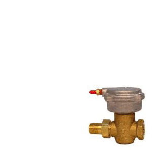 1/2" 2-Way Globe Valve, CV 0.63, 8-13 psi, 67 in-lb, Spring Return - Normally Closed, 2" Pneumatic Actuator, Female NP