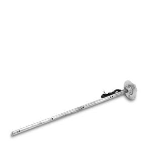 Duct Averaging Temperature Sensor - Rigid, 100K Thermistor, Resistance Output, 18 in. Stainless Steel Probe, Utility Box