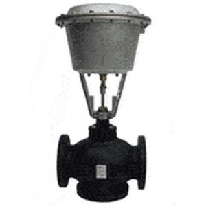 2 1/2 inch, Water / Steam / 50% Glycol, 12 inch Actuator, Linear, Flange, Standard [20-250], Bronze, 125 ANSI, Cv 63