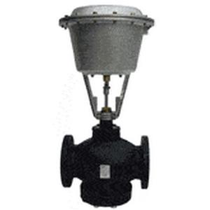 Flowrite 599 Series Valve Assembly features a 12-inch pneumatic actuator with 1-1/2-inch stroke and 5 psi span. The 2-