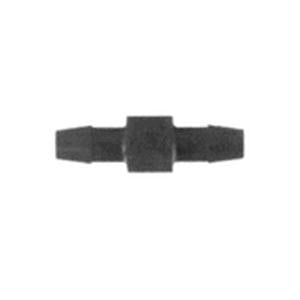 Restrictor Tee, Yellow Barbed Type 2, 1/4" OD Polyethylene Tubing, 100% Flow Capactiy, Plastic, QTY 1 = Package of 5