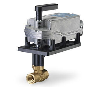1 1/2" 2-Way Ball Valve -No Characterizing Disc, Chilled Water Hot Water Up To 50% Glycol, CV 160, 24 VAC/VDC, Proport