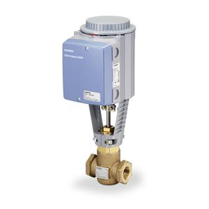 1 1/4" 2-Way Globe Valve, Water Up To 50% Glycol, CV 16.0, 24 VAC, Proportional [0 to 10 VDC or 4 to 20 mA], Spring Re